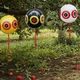 3 PCS Reflective Eyes Balloon Bird Repellent, Keep Birds Away from Garden