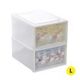 Storage  Drawers Set Cabinet Tools Organiser Box Chest Drawer Plastic Stackable L