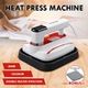 Portable Heat Press Machine 18x20cm for T-shirts Digital Heat Transfer Ironing Printing