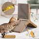Cat Scratching Board Cat Tree Scratcher Pad Lounge Toy Furniture Corrugated Cardboard