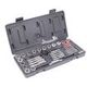 40-Piece Imperial Tap and Die Set Screw Thread Drill Kit Pitch Gauge M3-M12