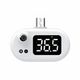 Mobile Phone Thermometer LED Digital Display No Contact, Fast Measurement Suitable for Micro2.0