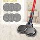 Cleaning Mop Head Brush Suitable For Dyson Vacuum Cleaner Accessories V7V8V10V11 Wet And Dry Electric  Head 1 + Cloth 6