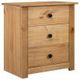 Bedside Cabinet 46x40x57 cm Pinewood Panama Range