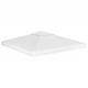 2-Tier Gazebo Top Cover 310 g/m² 3x3 m White