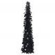 Pop-up Artificial Christmas Tree Black 120 cm PET
