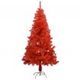 Artificial Christmas Tree with Stand Red 150 cm PVC