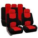 Car Seat Covers Universal Fit for Auto Truck Van SUV(Red/Black)