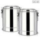 2X 12L Stainless Steel Insulated Stock Pot Dispenser Hot & Cold Beverage Container