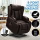 Massage Recliner Chair Electric 8 Point Heated Vibrating Massage Armchair OKIN Lift Motor Lounge Sofa