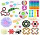 24Pcs Sensory Toys Set Relieves Stress and Anxiety Fidget Toy for Children Adults