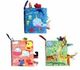 3 packs Touch and Feel Crinkle Books for Babies, Infants & Toddler, Early Development Interactive
