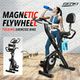 Genki 2-in-1 Folding Exercise X-Bike Magnetic Upright Recumbent Spin Bicycle with LCD and Magnetic Resistance