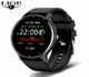 Smart Watch Men Full Touch Screen Sport Fitness Watch IP67 Waterproof Bluetooth For Android ios smartwatch Men+box (Black)