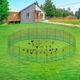 50mx1.25m portable chicken fencing backyard net set in various shape for rooster hen duck geese