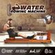 Genki Wooden Water Rowing Machine Rower LCD Monitor Home Water Resistance Exercise