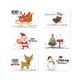 24PCS Christmas Cards Assorted Designs Fold size 10x15cm