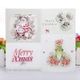 24PCS Christmas Cards Assorted Designs Fold size 12x21cm