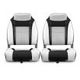 2X Fit Any Standard Pedestal Uv/Salt Resistant Boat Seat Chair Padded W/Thick Foam Foldable&Swivel