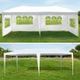 30-Guest 3X6M 90% Uv/Rain Block Wedding Gazebo Tent Party Canopy Marquee W/4 Detachable Wall,Window