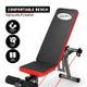 Home  Gym Adjustable Weight Bench W/Stretch Elastic Rope For Chest Shoulder Presse,Crunche,Dumbbell