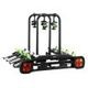Car 4 Bikes Rack Tow Ball Mounting Carrier W/Tail Light,License Plate Frame,Flexible Titling Design