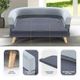 Large Soft Well Padded Dog Bed Pet Sofa W/4 Raised Leg Away From Mold,Small Insect, Max 50Kg