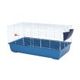 1.2M Sturdy Rabbit Cage Guinea Pig Hutch W/Water Bottle,Hay Feeder,Front Top 2 Access Doors