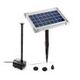 3.5W 4 Water Effects Garden Solar Foutain Water Pump W/0.6M Spray Height For Pool Pond