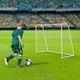 1.2M Portable Kids Soccer Goal Football Practice & Training Net Ideal For Backyard