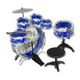 6Pcs Kids Jazz Drum Play Set Improve Coordination Skill Great Gift Idea