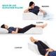 Back Leg Elevation Wedge Pillow W/ High Density Memory Foam W/Bamboo Cover