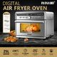Maxkon 10-In-1 Oil Free Digital Air Fryer Convection Oven Cooker 25L 1800W Silver