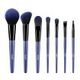 Professional Convenient All-Purpose Make-Up Kit Cosmetics Brush Set -Blue