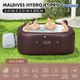 Bestway Original Luxury Spa Premium Inflatable Pool Portable Hot Tub 2.01m x 2.01m x 80cm