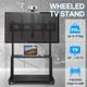 60 to 110 Inch Mobile TV Stand Freestanding TV Bracket Adjustable Television Mount
