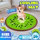 AFP Kiwi Pattern Pet Dog Cat Cooling Gel Mat Pad 60X60X0.8CM