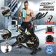 Genki Exercise Bike Spin Stationary Shock Absorbing Home Gym Fitness Equipment Adjustable Magnetic Resistance