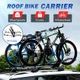 2 Roof Bike Rack for Car Bicycle Storage Carrier for 2 Bikes with Double Lock