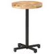 vidaXL Bistro Table Round diameter 50x75 cm Rough Mango Wood