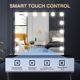 Bluetooth Control 14 Bulbs Flawless Makeup Hollywood Vanity Mirror W/5X Magnifying Mirror For Makeup Grooming Dressing