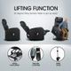 Wheeled Electric 8 Point Full Body Heat Massage Chair Recliner Thick Padded Sofa W/Okin Lift Motor