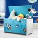 Eco Friendly Kids Toy Book Large Storage Box Chest W/Safety Hinge Open Close Slowly-80X40X44.5Cm