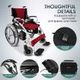 Fold In 5S Electric Self Propell Wheelchair W/Control Stick,Safe Brake,20Km Range,Multi Road Applied