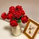 Rose Bouquet 10280 Collage series Eternal Flower arrangement puzzle blocks for Valentine's Day