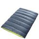 Mountview Double Sleeping Bag Bags Outdoor Camping Hiking Thermal -10â„??Tent Grey