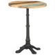 vidaXL Bistro Table diameter 60x76 cm Solid Reclaimed Wood