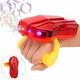 Superhero Handheld Bubble Machine with Light LED Bubble Blower Bubble Summer Christmas birthday Party
