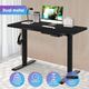 Electric Standing Desk Sit Stand Height Adjustable Office Computer Table Furniture Motorized Dual Motor Black