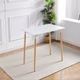 Oliver White Rectangle Dining Table
